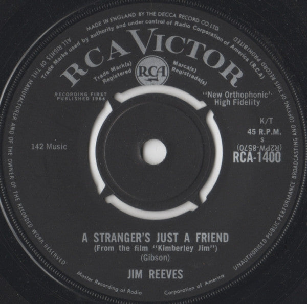 Jim Reeves - I Won't Forget You 21675 Vinyl Singles Hoes: Generic