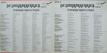 Damrakkertjes – De Damrakkertjes Zingen 100 Bekende Kinderliedjes (LP) Vinyl LP Dubbel Vinyl Very Good (VG) <br> Hoes Good Plus (G+)