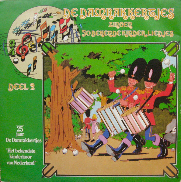 Damrakkertjes – De Damrakkertjes Zingen 100 Bekende Kinderliedjes (LP) Vinyl LP Dubbel Vinyl Very Good (VG) <br> Hoes Good Plus (G+)