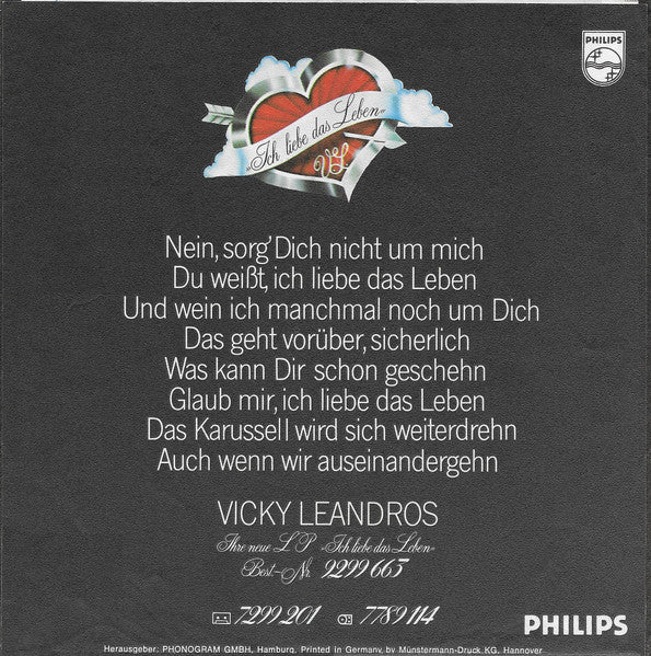 Vicky Leandros - Ja, Ja Der Peter Der Ist Schlau 19308 Vinyl Singles Goede Staat