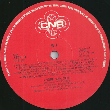 André van Duin - Wij (LP)