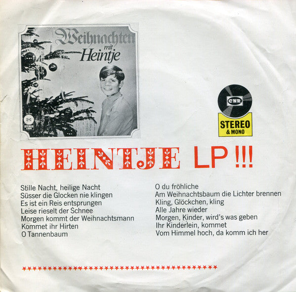 Heintje - Gloria In Excelsis Deo 19163 Vinyl Singles Goede Staat