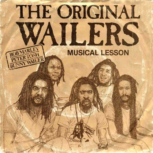 Wailers - Musical Lesson Vinyl Singles Vinyl Very Good (VG) <br> Hoes Good Plus (G+)