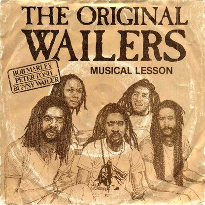 Wailers - Musical Lesson Vinyl Singles Vinyl Very Good (VG) <br> Hoes Good Plus (G+)