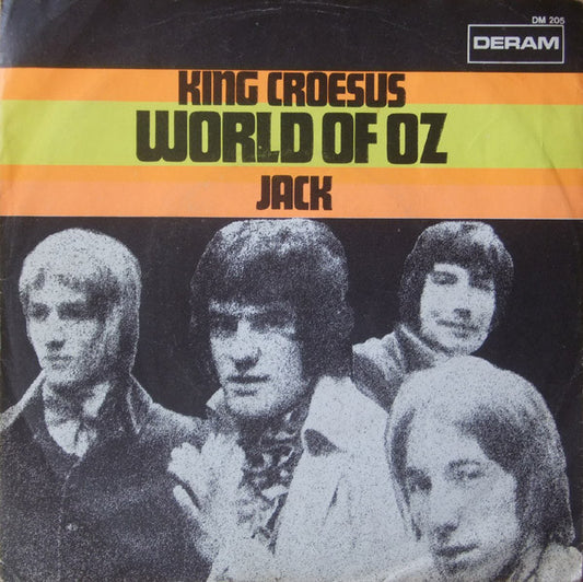 World Of Oz - King Croesus 40600 Vinyl Singles Vinyl Very Good (VG) <br> Hoes Good Plus (G+)