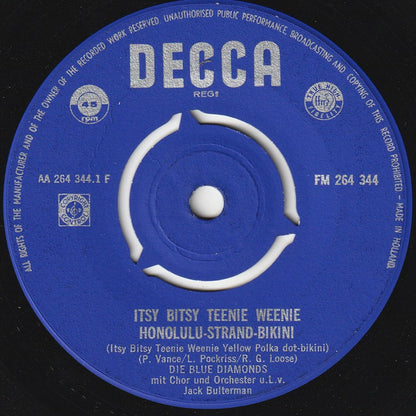 Blue Diamonds - Itsy Bitsy Teenie Weenie Honolulu-Strand-Bikini 33213 Vinyl Singles VINYLSINGLES.NL