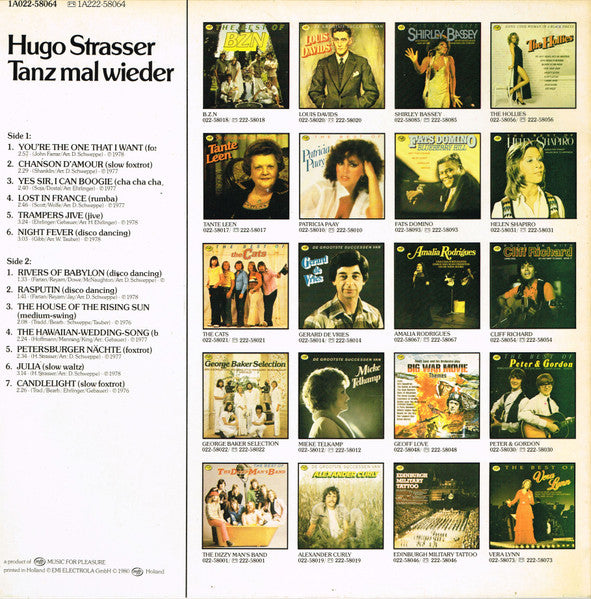 Hugo Strasser - Tanz Mal Wieder (LP)