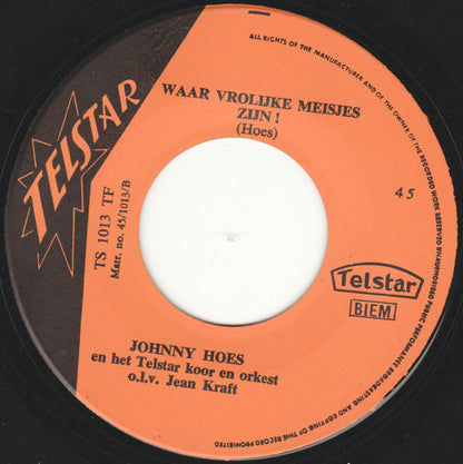 Johnny Hoes - En Van Je Hoempa Vinyl Singles Vinyl Goed / Hoes Generic