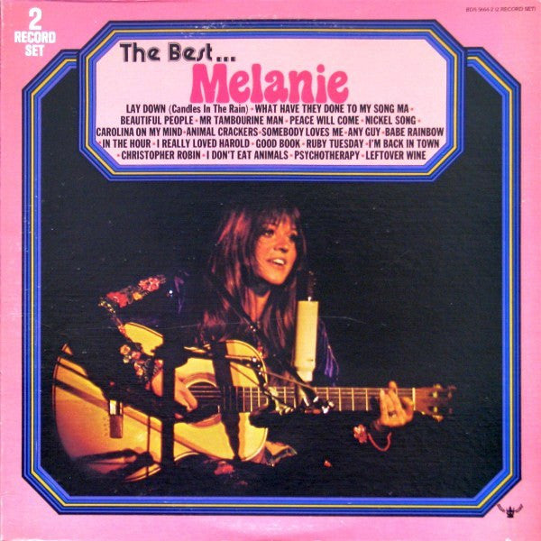 Melanie - The Best...Melanie (LP) Vinyl LP Dubbel Vinyl Very Good (VG) <br> Hoes Good Plus (G+)