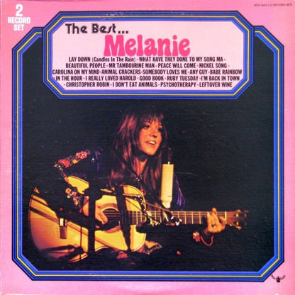Melanie - The Best...Melanie (LP) Vinyl LP Dubbel Vinyl Very Good (VG) <br> Hoes Good Plus (G+)