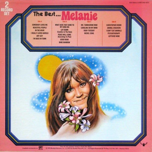 Melanie - The Best...Melanie (LP) Vinyl LP Dubbel Vinyl Very Good (VG) <br> Hoes Good Plus (G+)