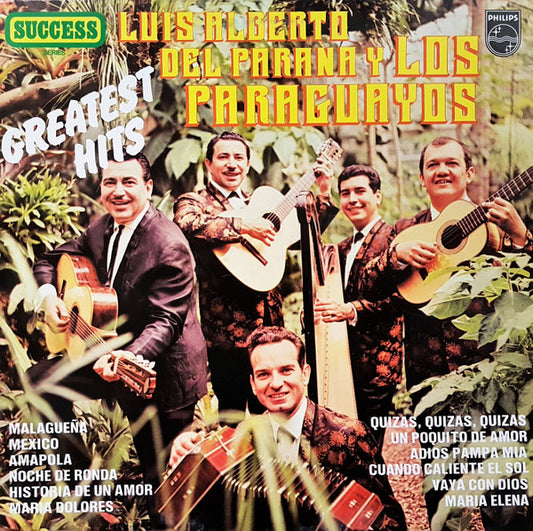 Luis Alberto del Parana y Los Paraguayos - Greatest Hits (LP) 50091 Vinyl LP VINYLSINGLES.NL