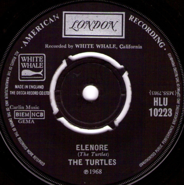 Turtles - Elenore Vinyl Singles