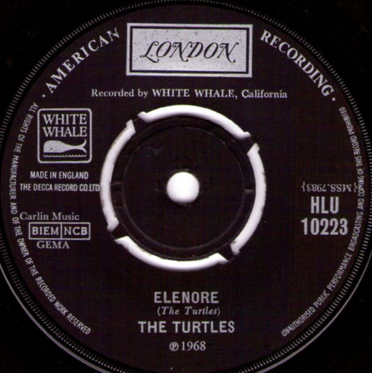 Turtles - Elenore Vinyl Singles