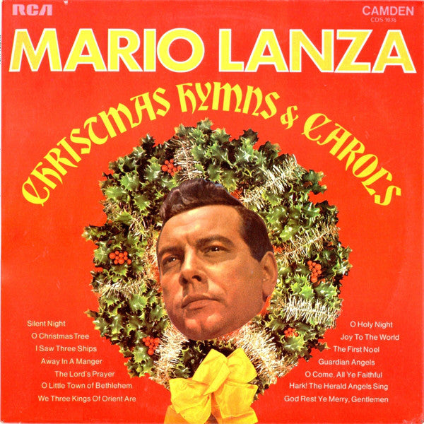 Mario Lanza - Christmas Hymns & Carols (LP) 48005 Vinyl LP Goede Staat