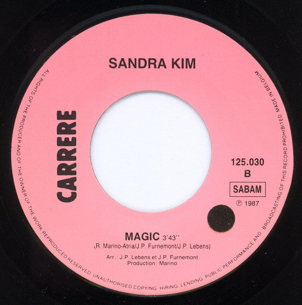 Sandra Kim - Laurence Vinyl Singles