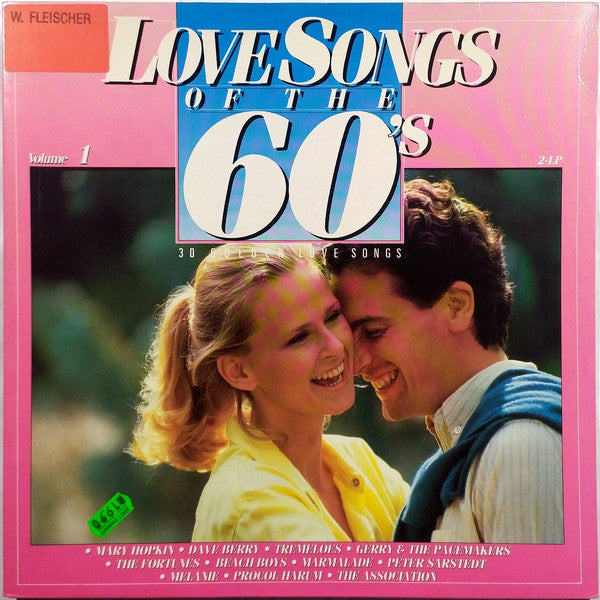 Various - Love Songs Of The 60's - Volume 1 (LP) Vinyl LP Vinyl Very Good (VG) <br> Hoes Good Plus (G+)