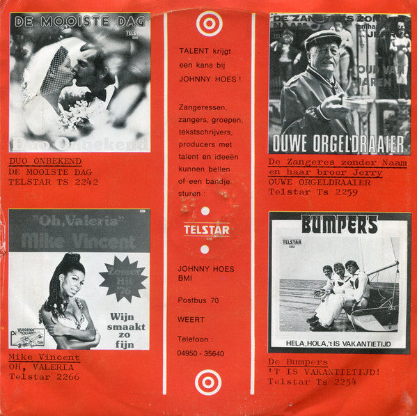 Eddy Wally - Rome Vinyl Singles Vinyl Goed / Hoes Slecht