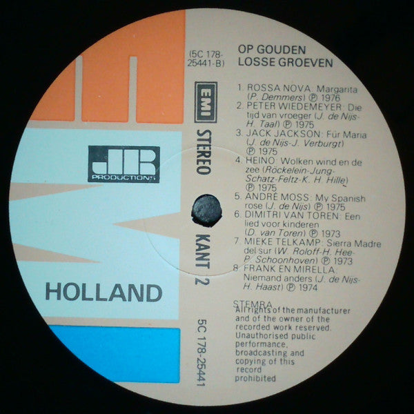 Various - Op Gouden Losse Groeven 3 (LP) Vinyl LP Dubbel Vinyl Very Good (VG) <br> Hoes Good Plus (G+)