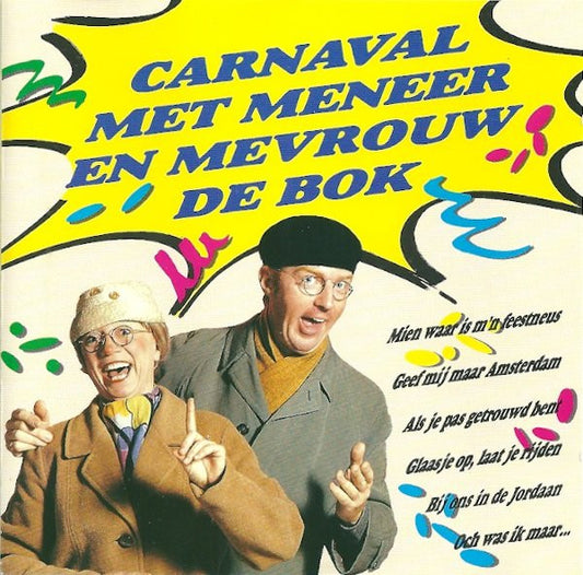 Meneer En Mevrouw De Bok - Carnaval Met Meneer En Mevrouw De Bok (CD) Compact Disc Goede Staat