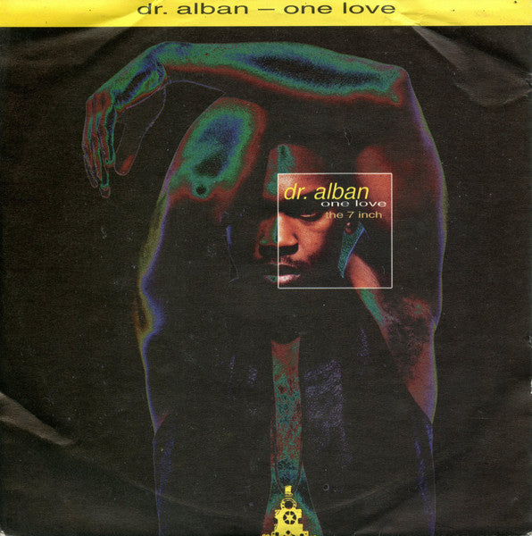 Dr. Alban - One Love Vinyl Singles Vinyl Very Good (VG) <br> Hoes Good Plus (G+)