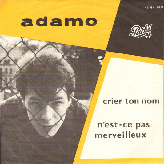 Adamo - Crier Ton Nom 34472 Vinyl Singles VINYLSINGLES.NL