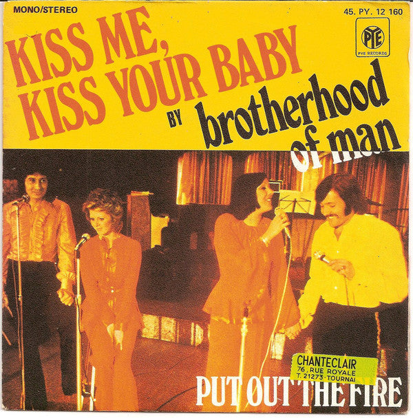 Brotherhood Of Man - Kiss Me Kiss Your Baby Vinyl Singles Goede Staat