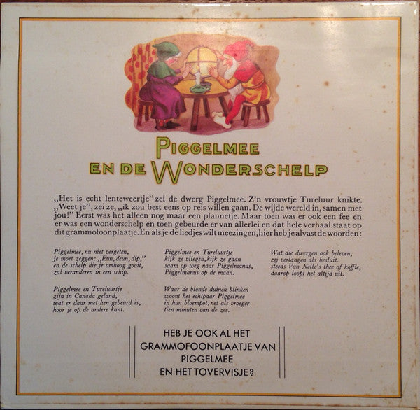 Piggelmee - Piggelmee En De Wonderschelp Vinyl Singles Hoes: Redelijk