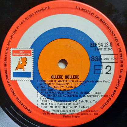 Various - Olleke Bolleke (LP) 46255 Vinyl LP Goede Staat