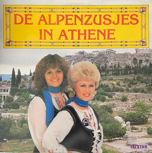 Alpenzusjes - De Alpenzusjes In Athene (LP) Vinyl LP Vinyl Very Good (VG) <br> Hoes Good Plus (G+)