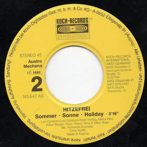 Various - Hitzefrei - German-Hit-Mix '89