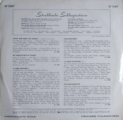 Various - Strahlende Schlagersterne (10") 50482 Vinyl LP 10" Goede Staat