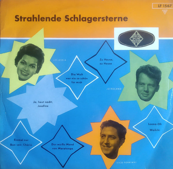 Various - Strahlende Schlagersterne (10") 50482 Vinyl LP 10" Goede Staat