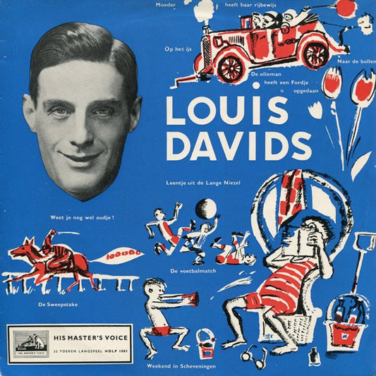 Louis Davids - Louis Davids (10") Vinyl LP 10" VINYLSINGLES.NL