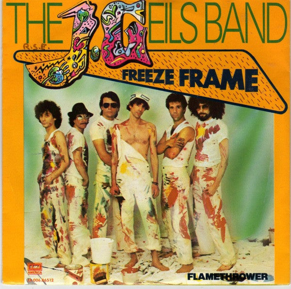 J. Geils Band - Freeze Frame Vinyl Singles Vinyl Very Good (VG) <br> Hoes Good Plus (G+)