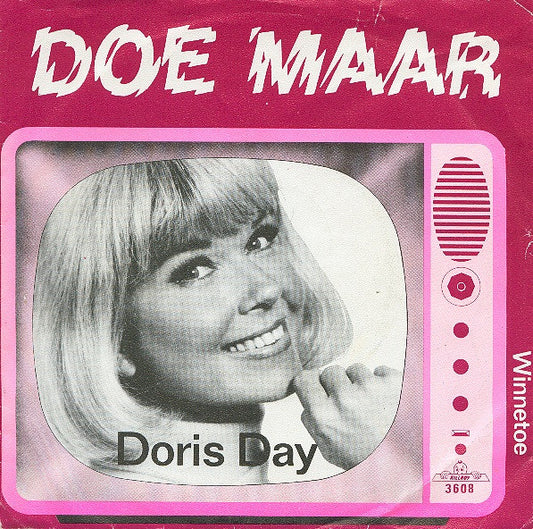 Doe Maar - Doris Day Vinyl Singles Vinyl Very Good (VG) <br> Hoes Good Plus (G+)