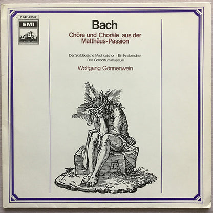 Johann Sebastian Bach - Chöre Und Choräle Aus Der Matthäus-Passion (LP) 51210 Vinyl LP Goede Staat