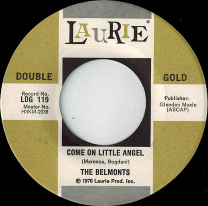 Belmonts - Tell Me Why Vinyl Singles Vinyl Very Good (VG) <br> Hoes Generic