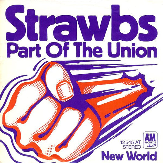 Strawbs - Part Of The Union 37691 Vinyl Singles Goede Staat