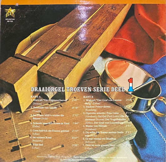 Draaiorgel De Turk - De Turk (LP) Vinyl LP Vinyl Zeer Goed / Hoesje Goed "VINYLSINGLES.NL"