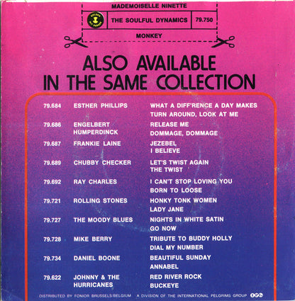 Soulful Dynamics - Mademoiselle Ninette Vinyl Singles Vinyl Very Good (VG) <br> Hoes Good Plus (G+)