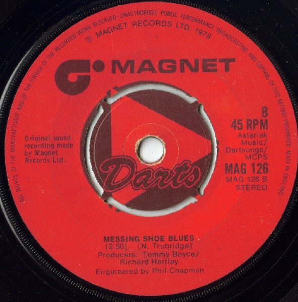 Darts - It's Raining Vinyl Singles Vinyl (VG) <br> Hoes Generic