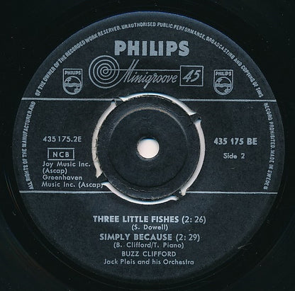 Buzz Clifford - Baby Sittin' Boogie Vinyl Singles EP Vinyl Very Good (VG) <br> Hoes Generic