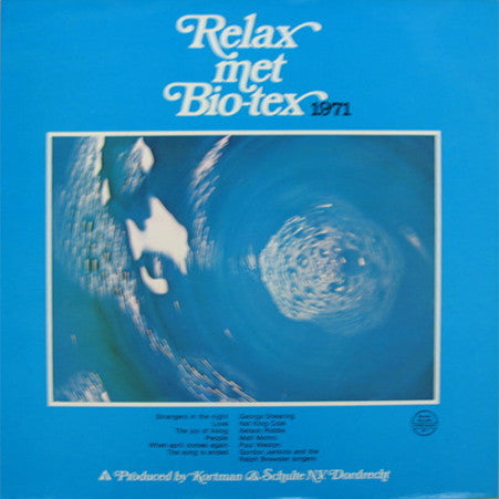 Various - Relax Met Bio-tex (LP) Vinyl LP Vinyl Zeer Goed / Hoesje Goed "VINYLSINGLES.NL"