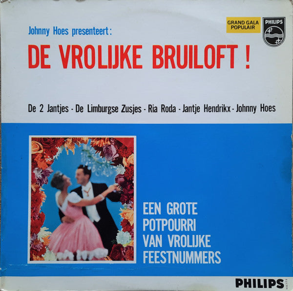 Various - De Vrolijke Bruiloft (LP) Vinyl LP Vinyl Very Good (VG) <br> Hoes Good Plus (G+)