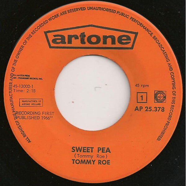 Tommy Roe - Sweet Pea