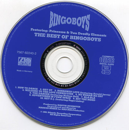 Bingoboys Featuring: Princessa & Two Deadly Elements - The Best Of Bingoboys (CD) Compact Disc Goede Staat