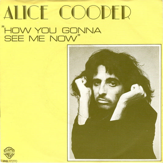 Alice Cooper - How You Gonna See Me Now 38515 Vinyl Singles VINYLSINGLES.NL