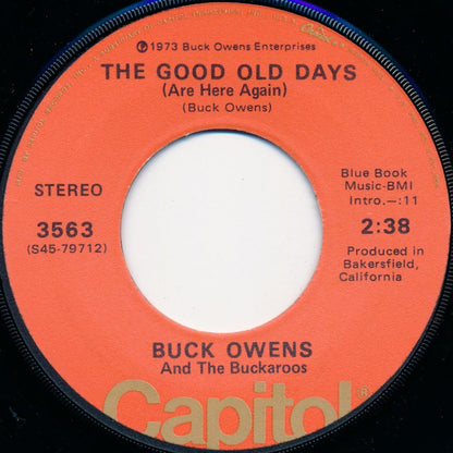 Buck Owens And His Buckaroos - Ain't It Amazing, Gracie