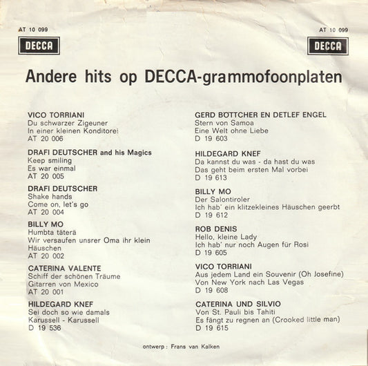 Trea Dobbs - Secret Love Vinyl Singles Media VG+ / Sleeve G+